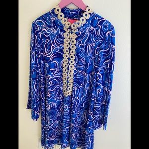 NWT Lilly Pulitzer “Whispurr” dress print 10